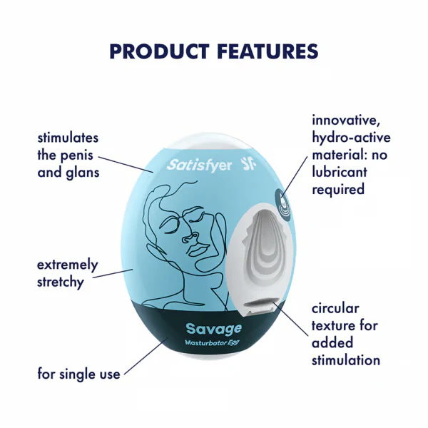 Satisfyer Stroker Egg 3-Pack Set - Image 10