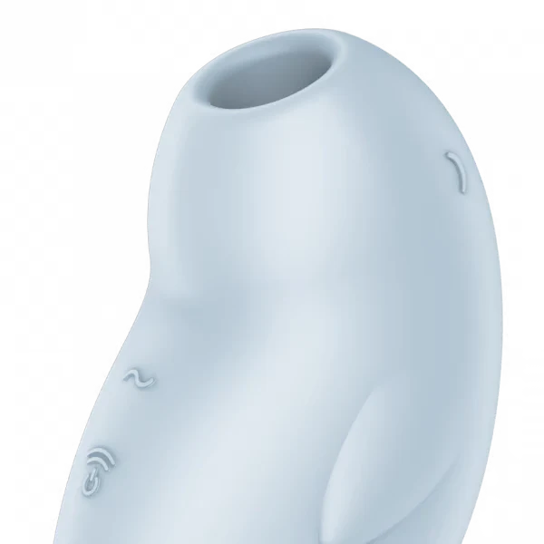 Satisfyer Seal You Soon Blue Double Air-Pulse Clitoral Vibrator - Image 5