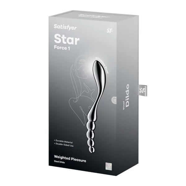 Satisfyer Star Force 1 Stainless Steel Dildo - Image 6