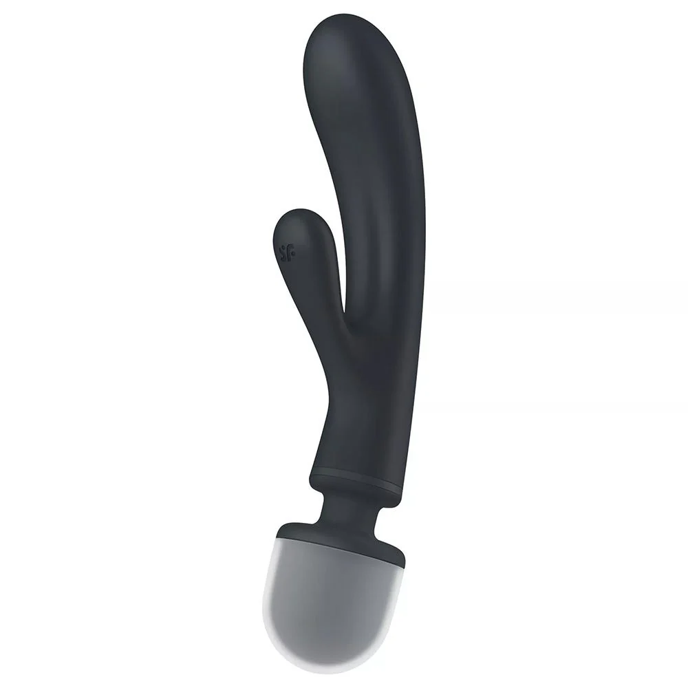 Satisfyer Triple Lover Rabbit Vibrator and Massage Wand - Image 2