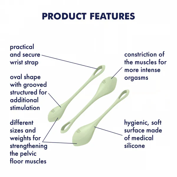 Satisfyer Yoni Power 2 Kegel Balls Training Set - Image 4