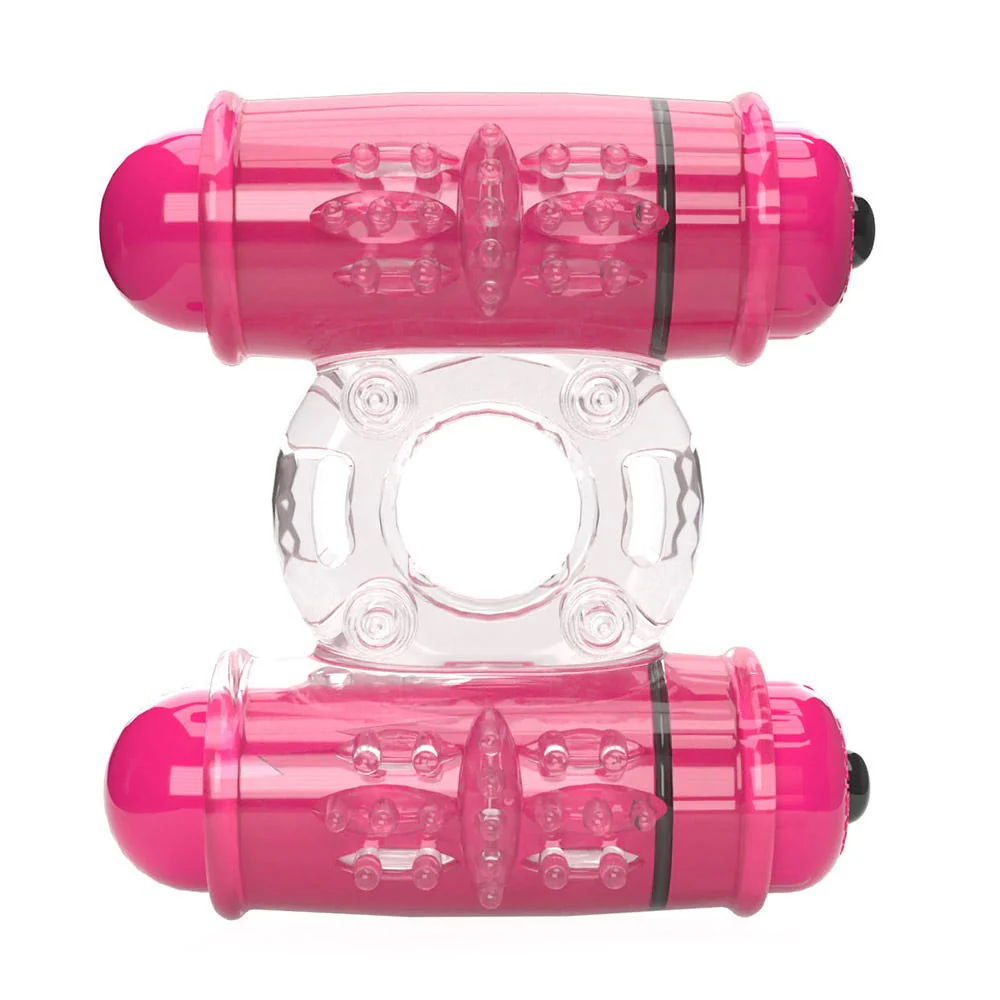 Screaming O 4T Double Wammy Vibrating Couples Cock Ring