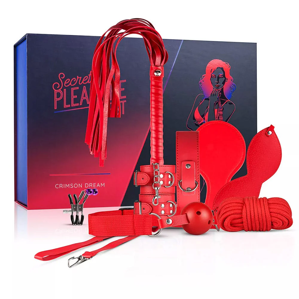 Secret Pleasure Chest Red Dragon Bondage Set - Image 4