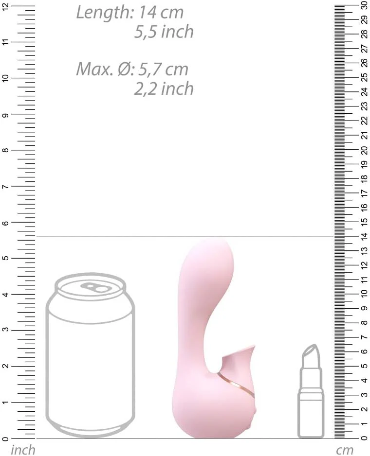 Shots Irresistible Mystical Rechargeable Dual Vibrator & Clitoral Stimulator - Image 5