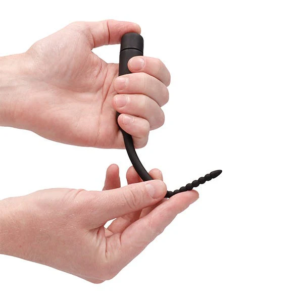 Silicone Vibrating Sound Plug Beaded Tip - Image 5