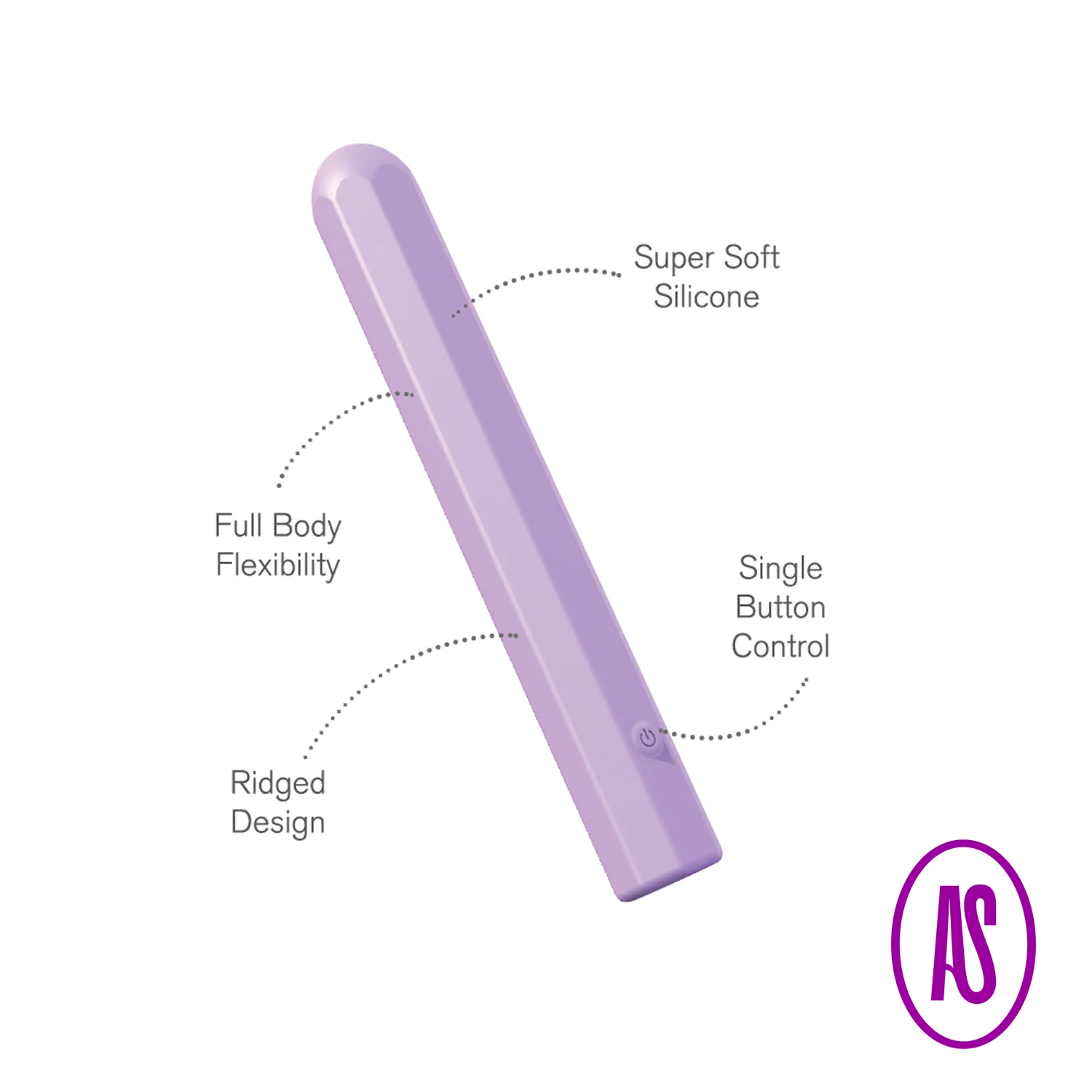 Soft by Playful Chic Long Bullet Vibrator - Image 3