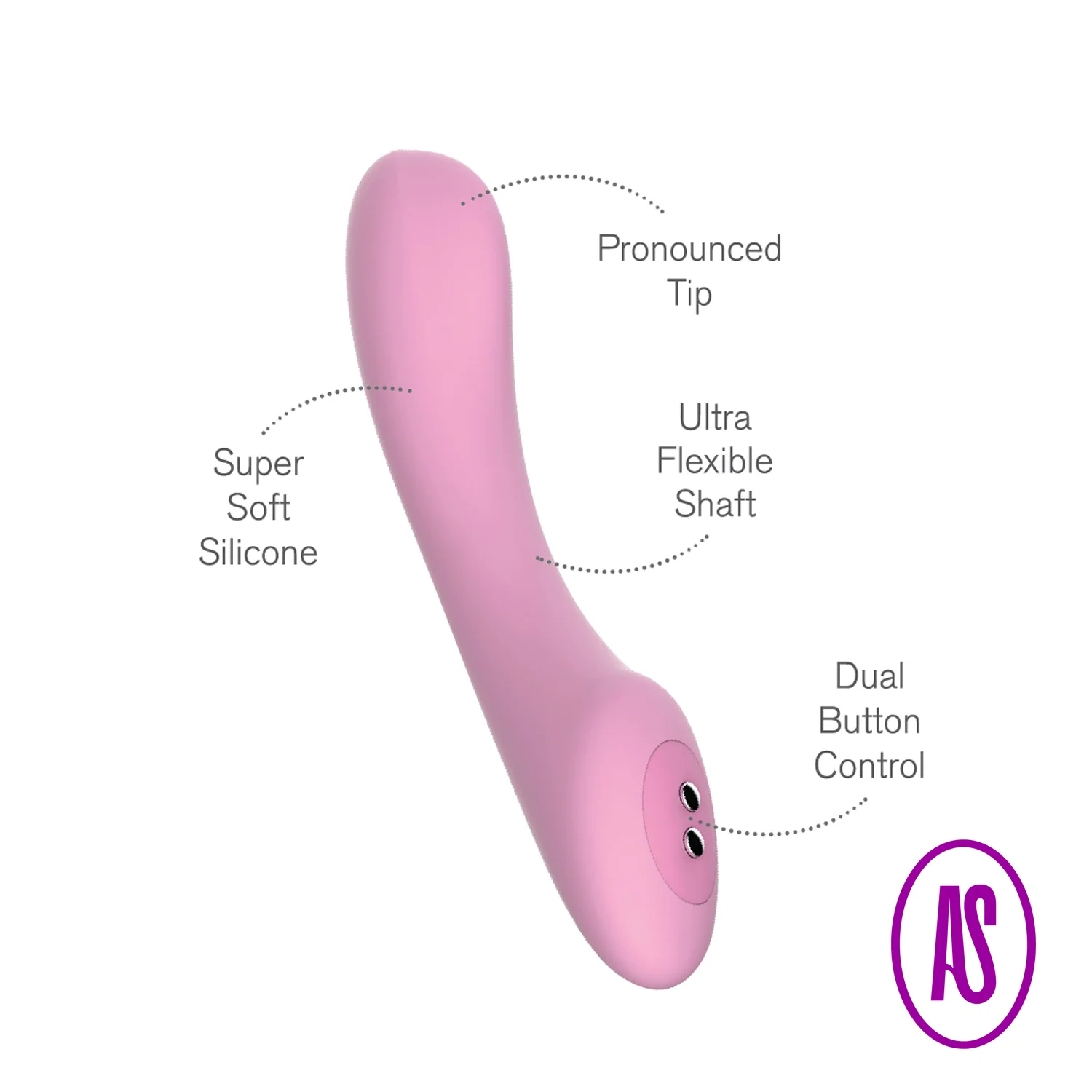 Soft by Playful Seduce Rechargeable Vibrator - Image 3