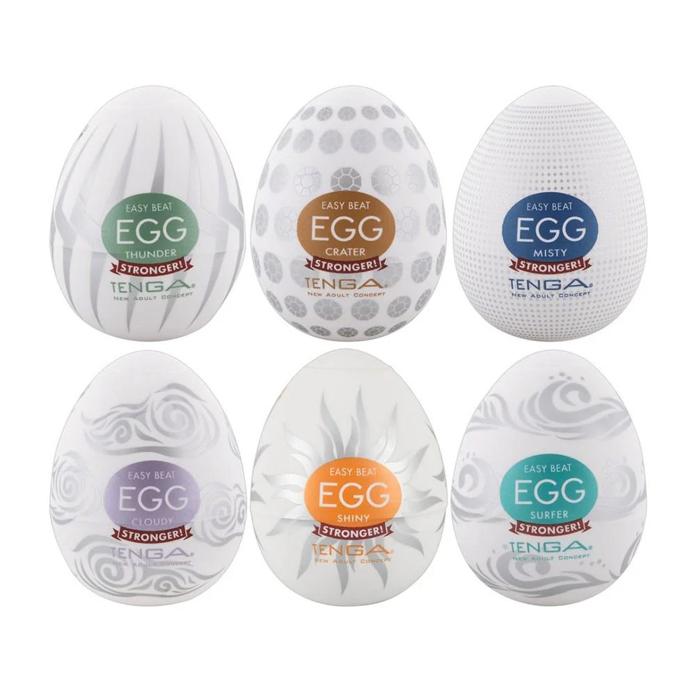 Tenga Easy Beat Egg Hard Boiled 6 Pack Strokers - Image 2