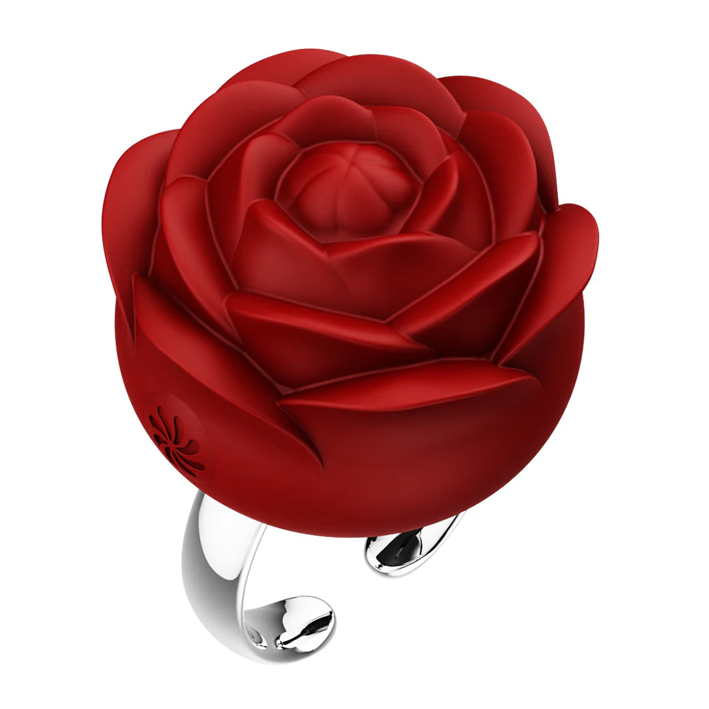 The Pleasure Company Fiore Vibrating Rose Ring - Image 2