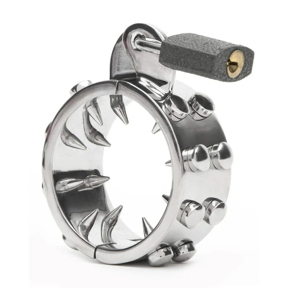 Triune Kalis Teeth Spiked Chastity Clamp Small