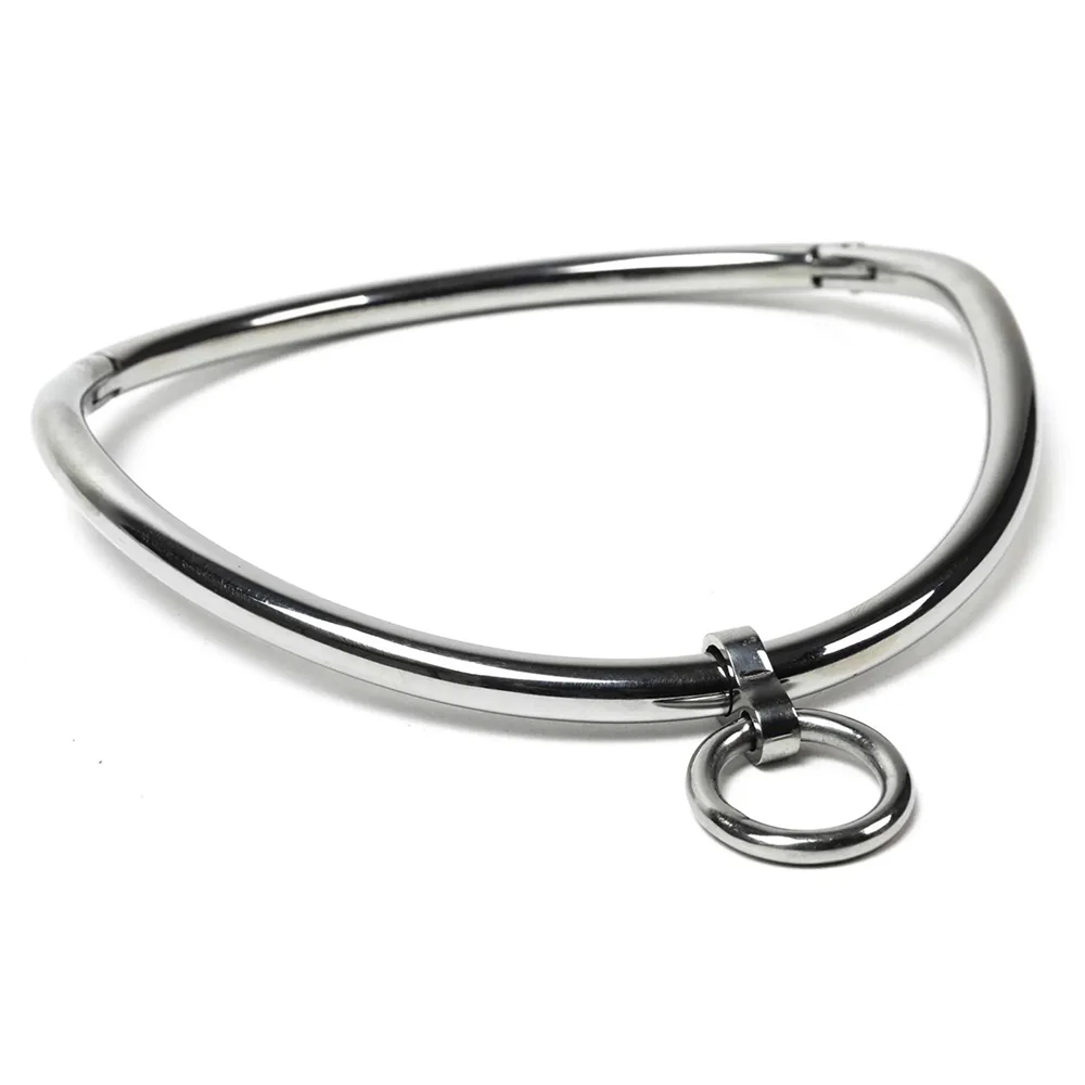 Triune Teardrop Shaped Stainless Steel Choker