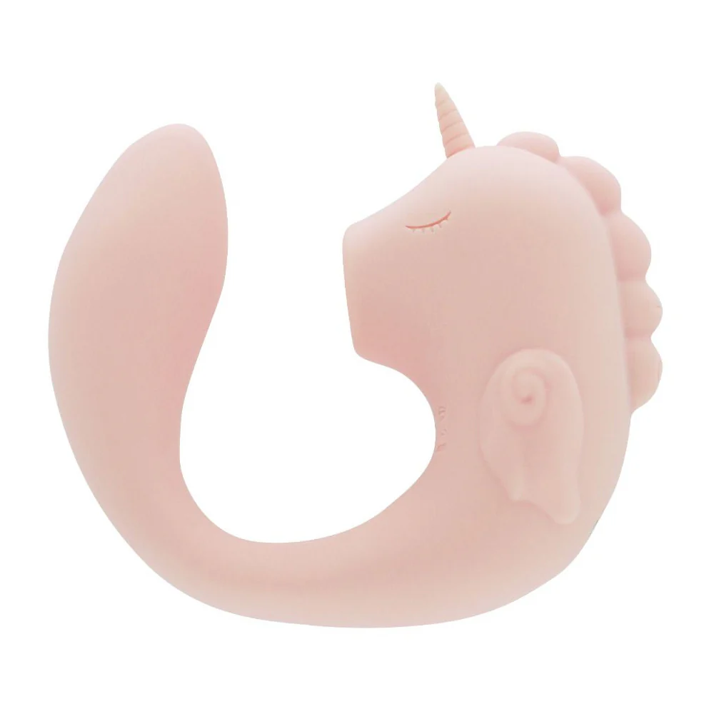 Unihorn C-Horse Coral Throb Dual Stimulation Vibrator