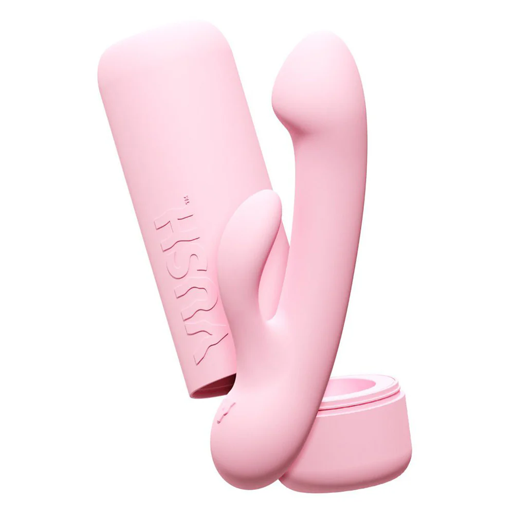 Vush Glow Compact Rabbit Vibrator with Travel Case - Image 2