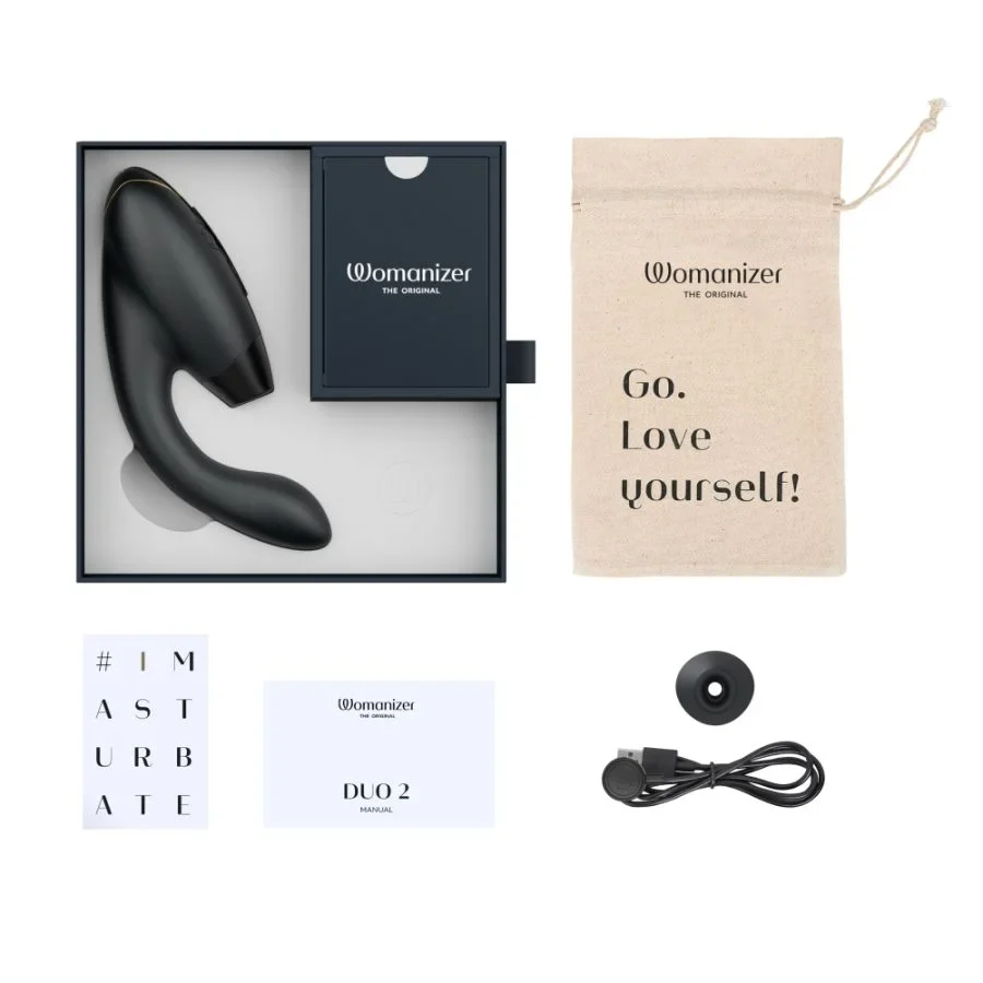 Womanizer DUO 2 Pleasure Air Rabbit Vibrator - Image 12