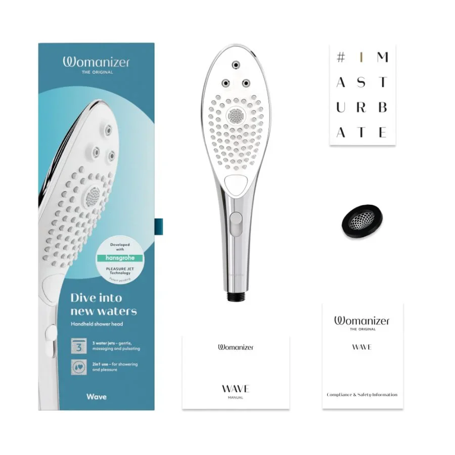 Womanizer Wave Showerhead Clitoral Stimulator - Image 14